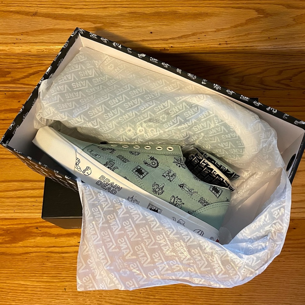 Vans Vault x Brain Dead Old Skool LX “Granite Green”